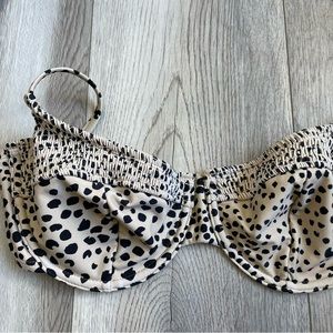 NWT Xhilaration Leopard Underwire Bikini Top